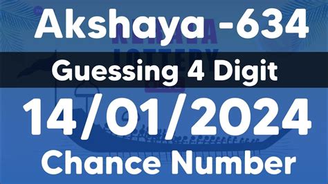 kerala lottery 4 digital guessing
